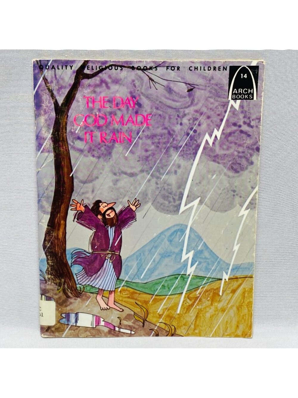 The Day God Made It Rain Childrens Book Arch Books Religious Story